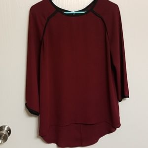 LAST CHANCE Maroon dressy top